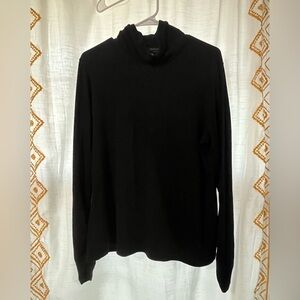 Classic Black Turtleneck Sweater